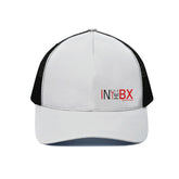 Unisex Peaked Cap With Black Half-mesh
